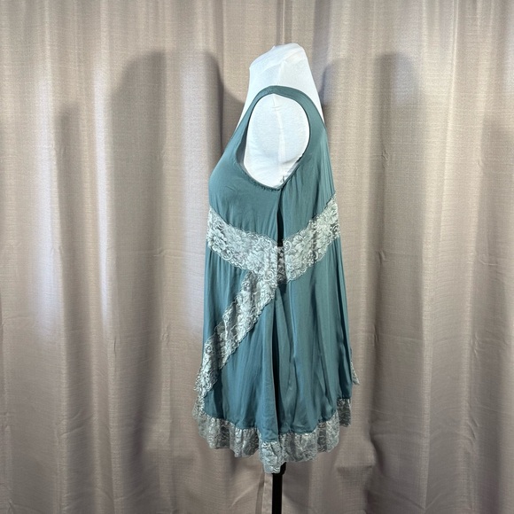 Easel | Boho Mini Tank Dress | L - Picture 3 of 8